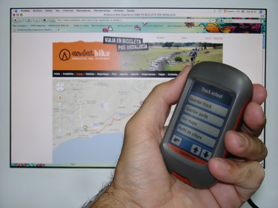 Cmo crear una ruta en Andalbike.com a partir del  track del GPS