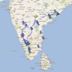 Sur de la India en bicicleta